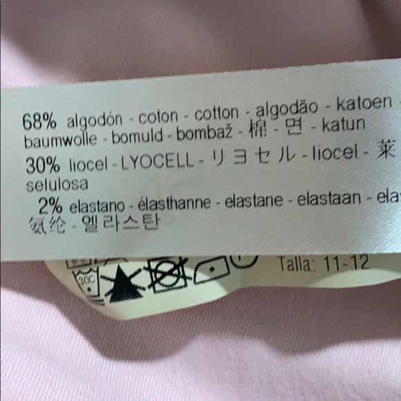 NWT. Massimo Dutti Girls Pink Jacket. Size 11-12. - Picture 6 of 8